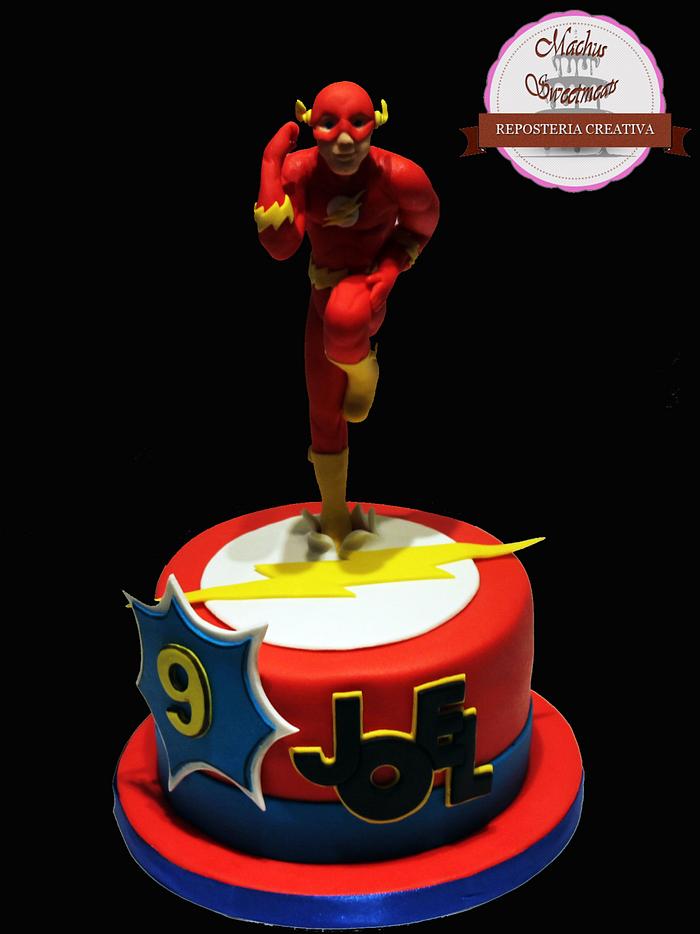 Dripcake The Flash | Modern birthday cakes, Flash cake, Cupcake decorating  tips