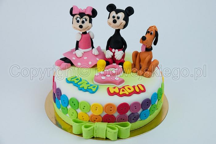Mickey Mouse and Friends Cake / Tort Myszka Miki i Przyjaciele