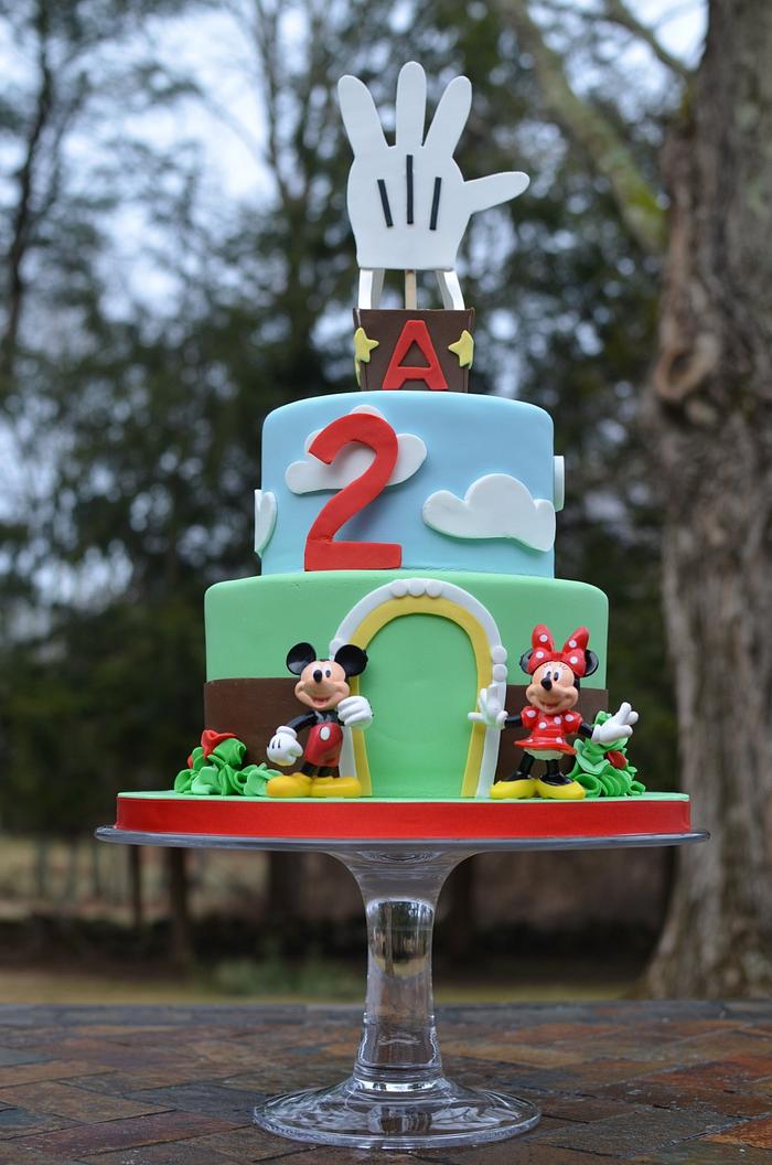 Mickey Mouse Clubhouse Cake