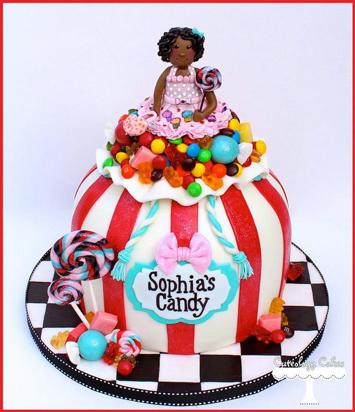 Bag of Candy Cake