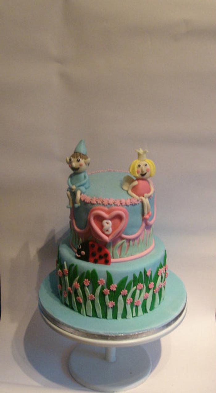 Ben and Holly Cake