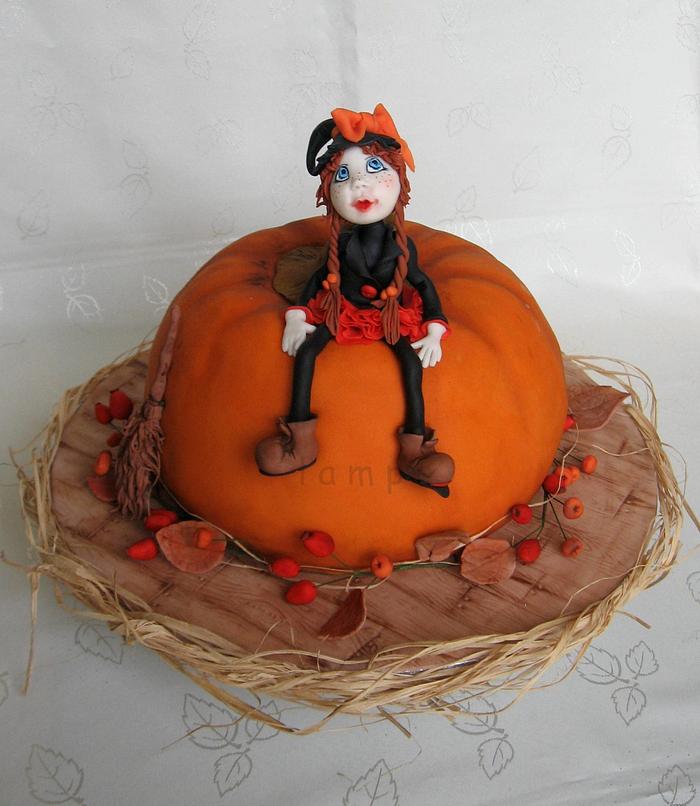 Cake for halloween party