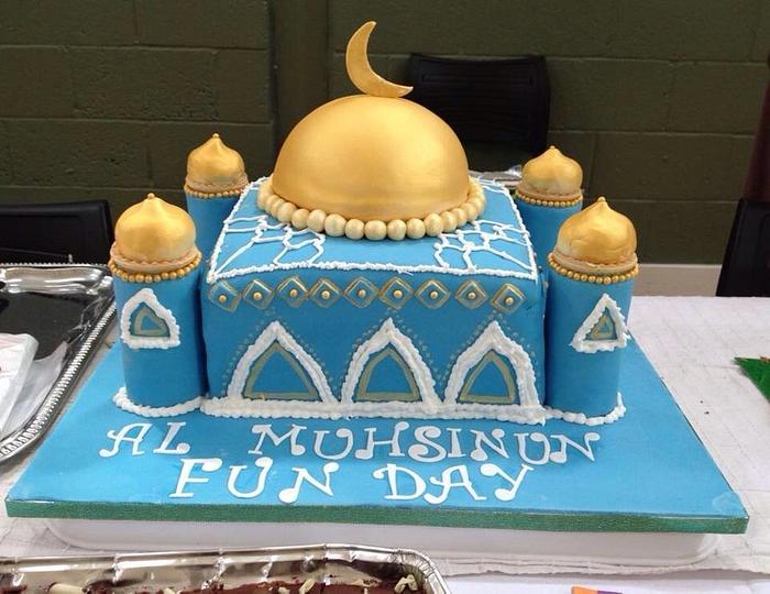 Mosque cake