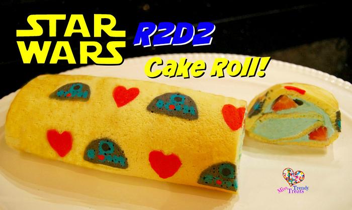 STAR WARS CAKE ROLL!