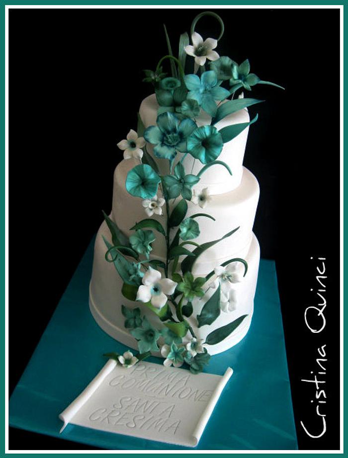 Flowers  cake