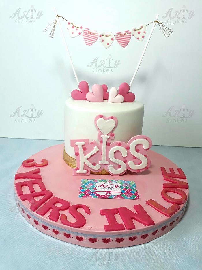 Kiss cake