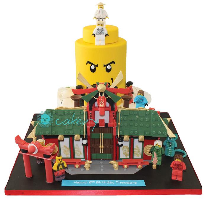 Lego Ninjago City Cake
