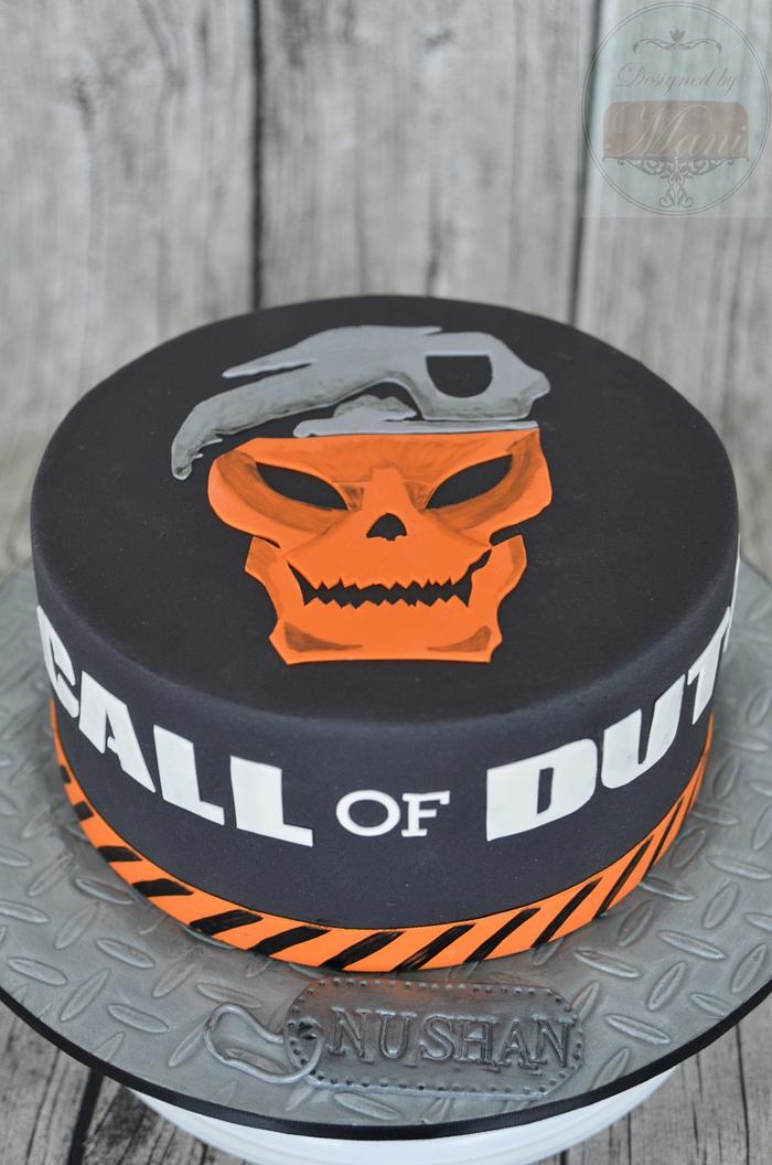 Call of Duty Edible Icing Cake Topper 04 – the caker online