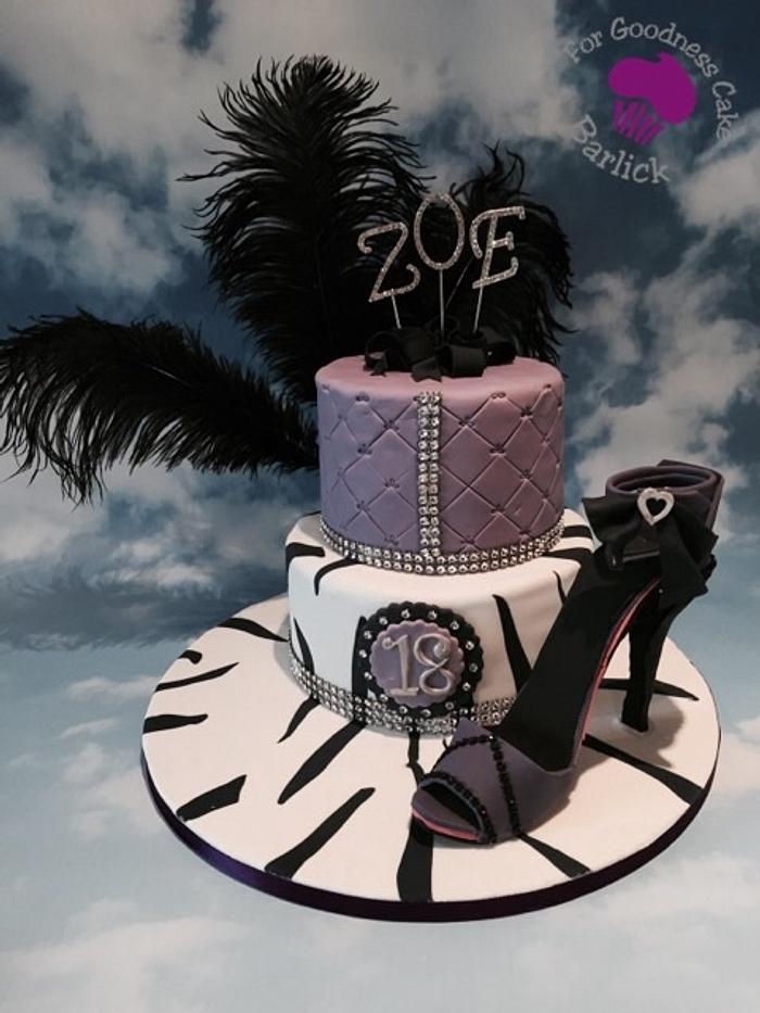 Glitz n Glamour Stiletto Birthday Cake, Birthday Cakes Sydney, Stiletto Birthday  Cakes, Women's Shoe cake, Gucci, Jimmy Choo, Designer Cakes by  EliteCakeDesigns