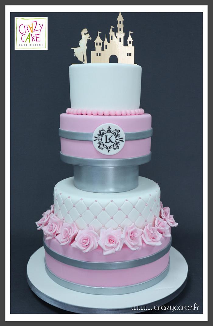 Fairy tale wedding cake