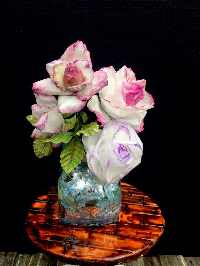 Flower Vase Cake