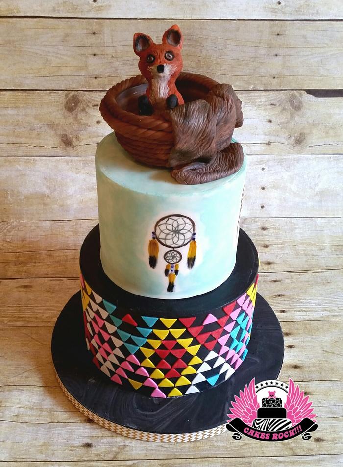 Aztec-themed Baby Shower