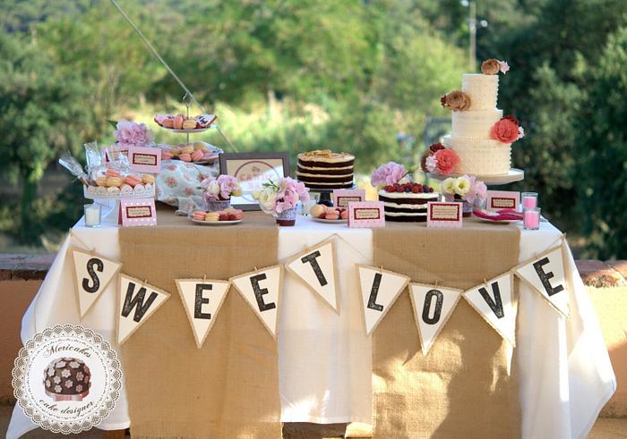 Sweet table "Sweet Love" - Mericakes