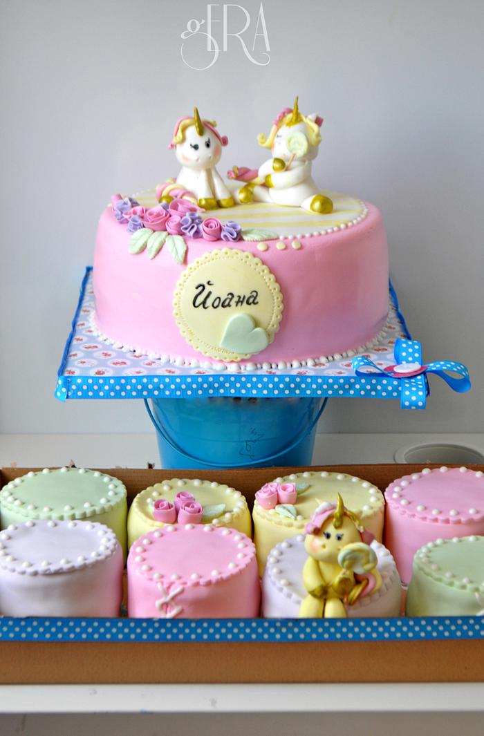 Baby Unicorn Cake