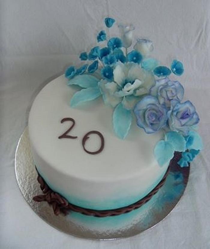 Blue cake 