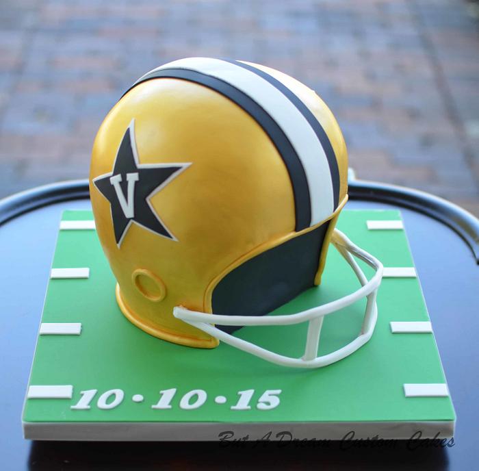 Helmet Groom's Cake