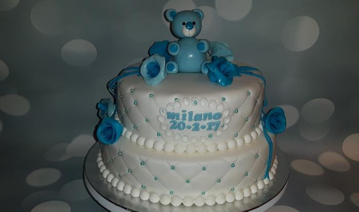 Cake for a babyboy.