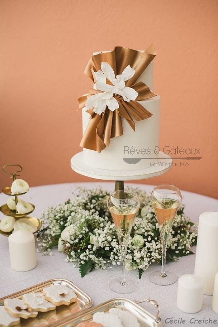 Wedding cake for Villa Florentine***** à Lyon