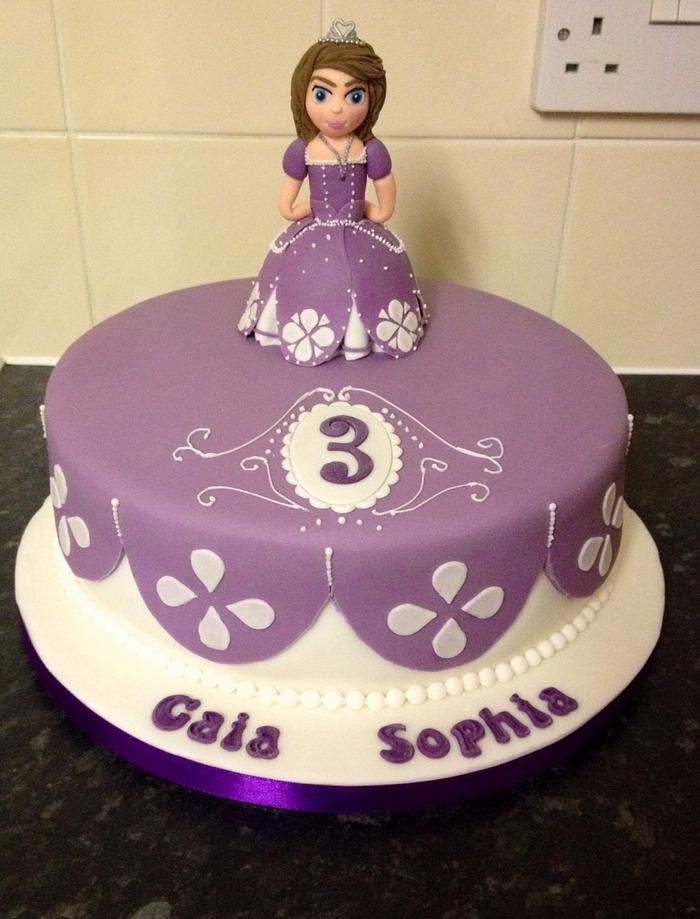 Princess Sofia The 1st Cake