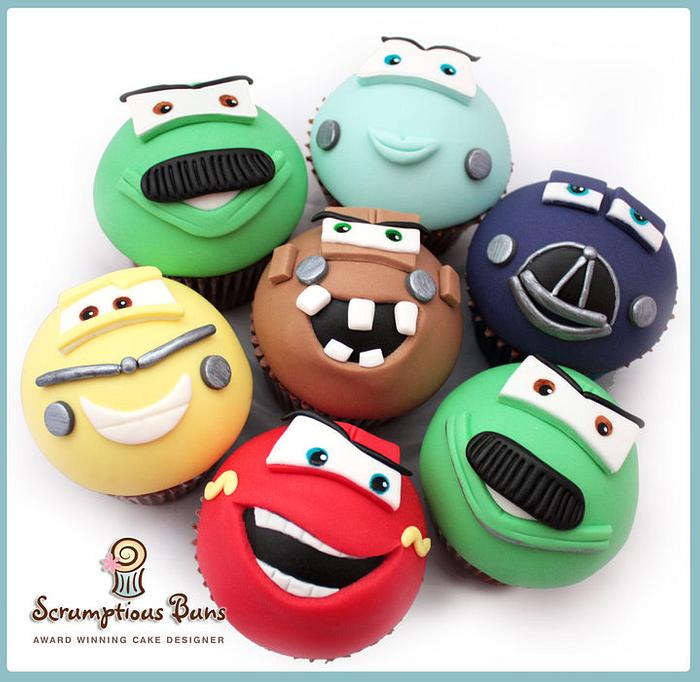 Pixar Disney Cars Cupcakes