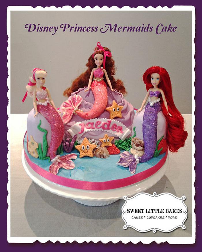 Disney Mini Princess Doll cake