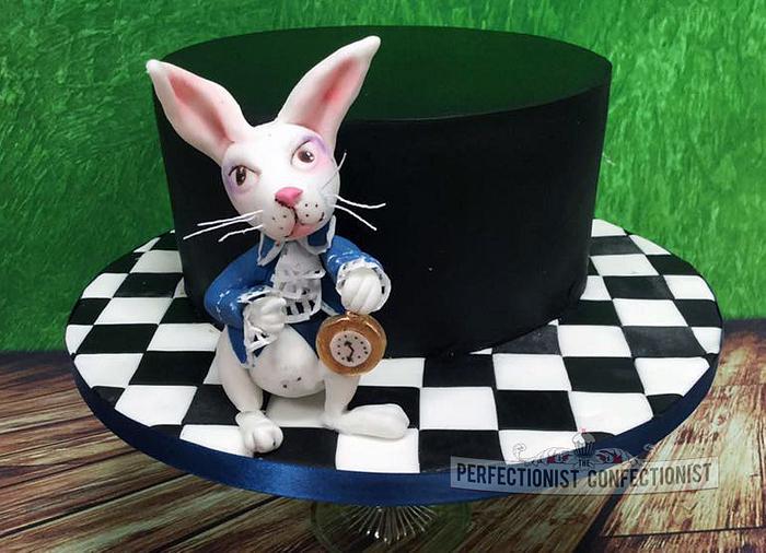 Alice - White Rabbit Cake