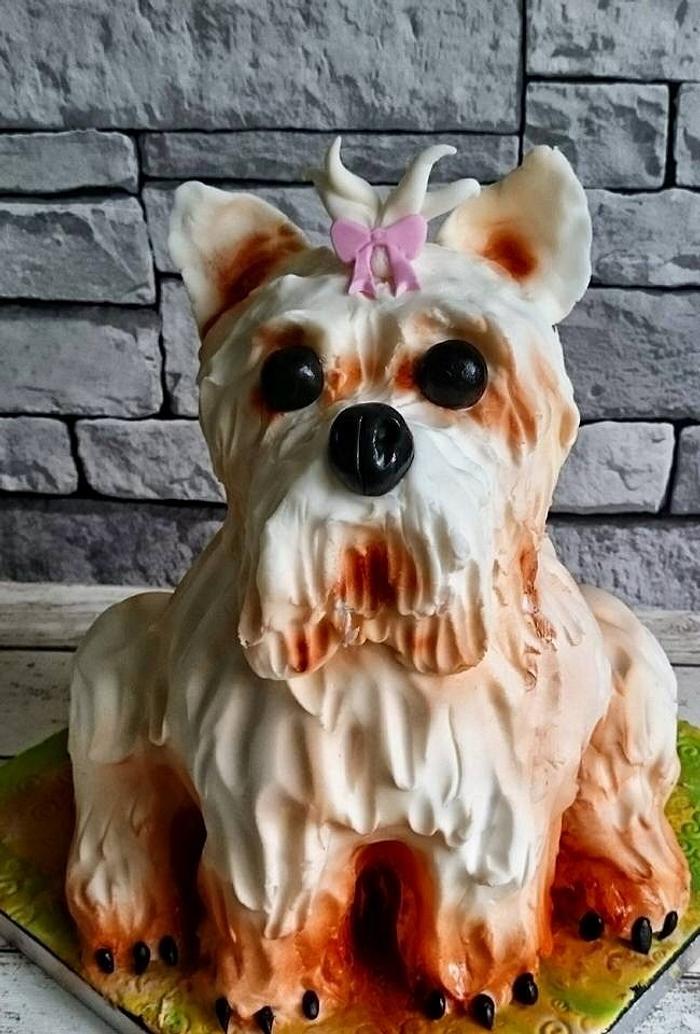 Terrier cake