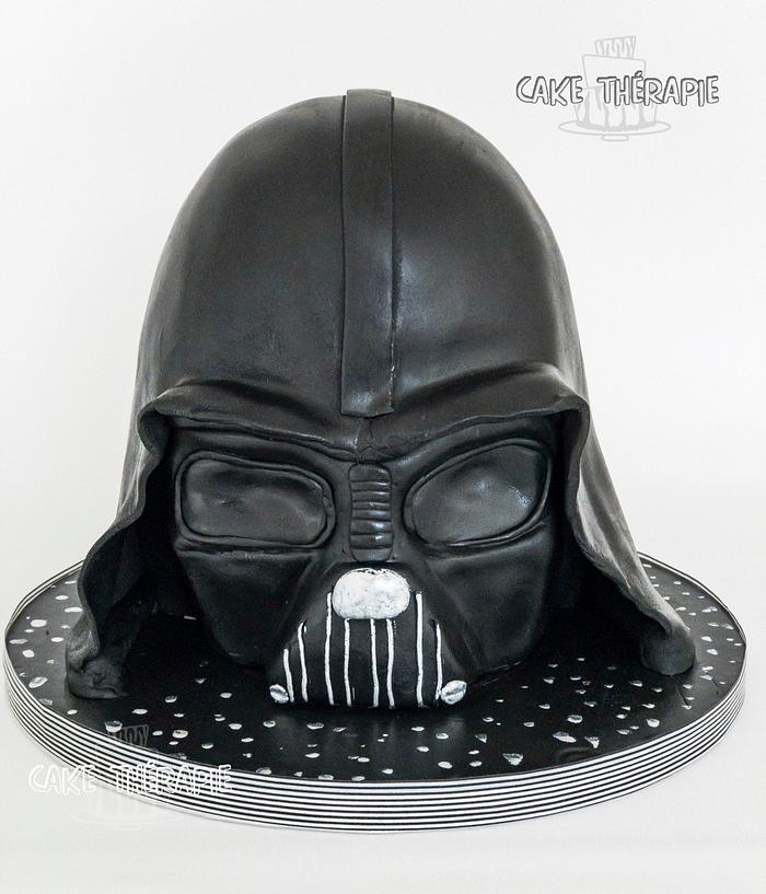 Darth Vader Star Wars cake