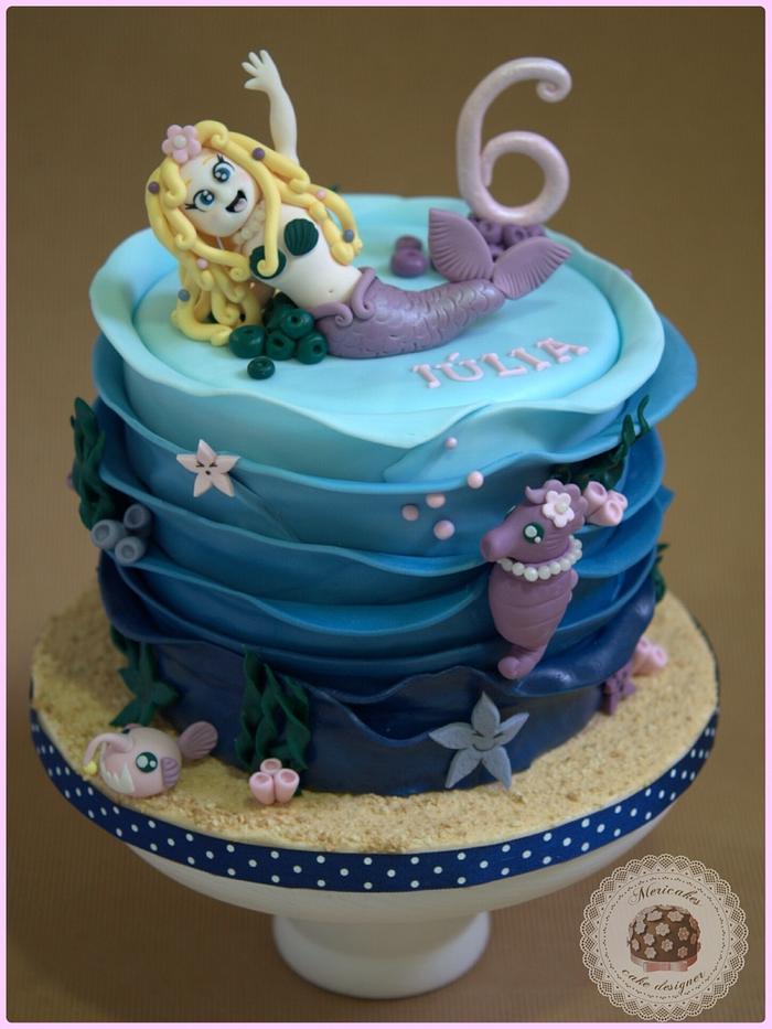 Cake Little Mermaid Kawaii 