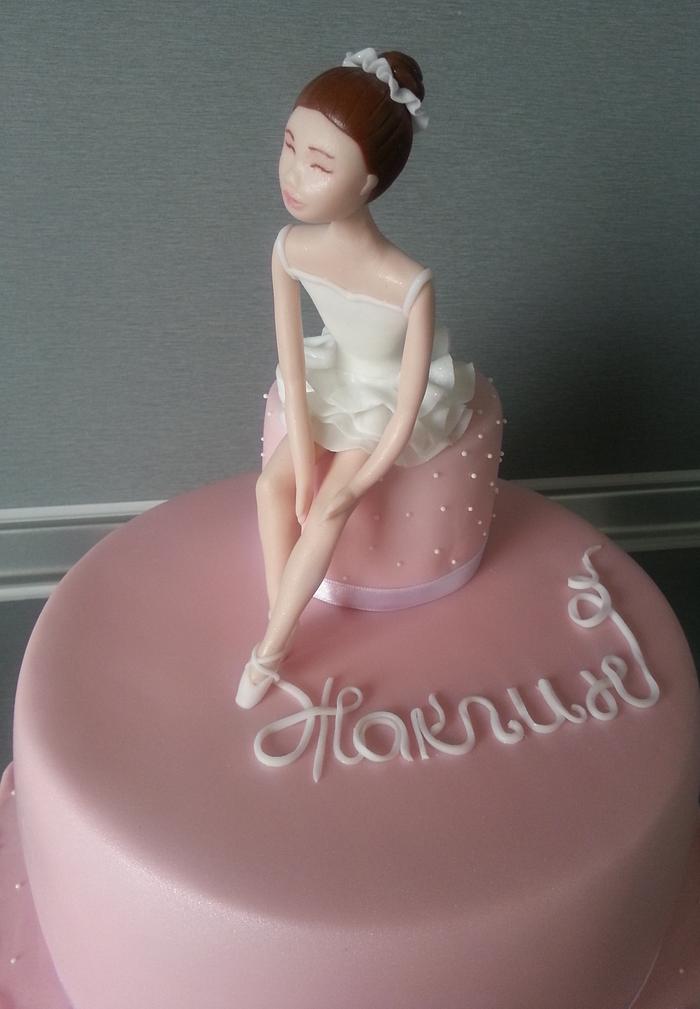 Ballerina cake