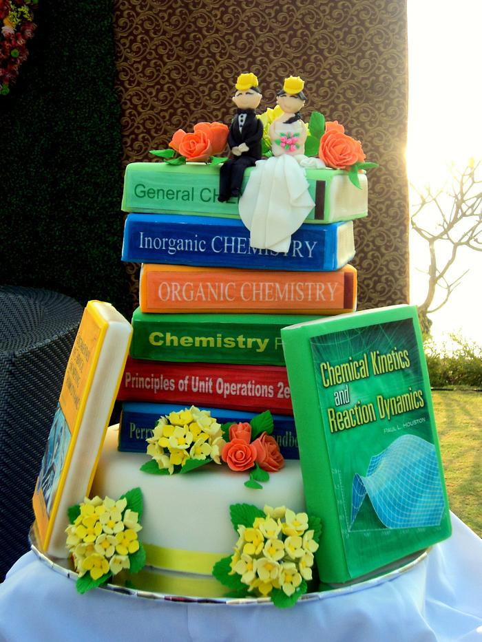 Chemical Engineers! - Decorated Cake by Xavier Boado - CakesDecor