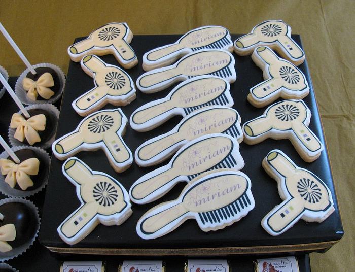 Hair Salon Cookies