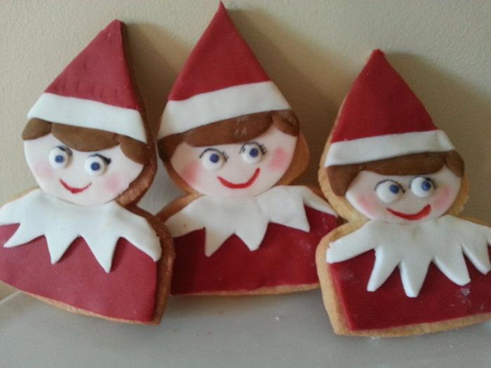 elf on the shelf cookies