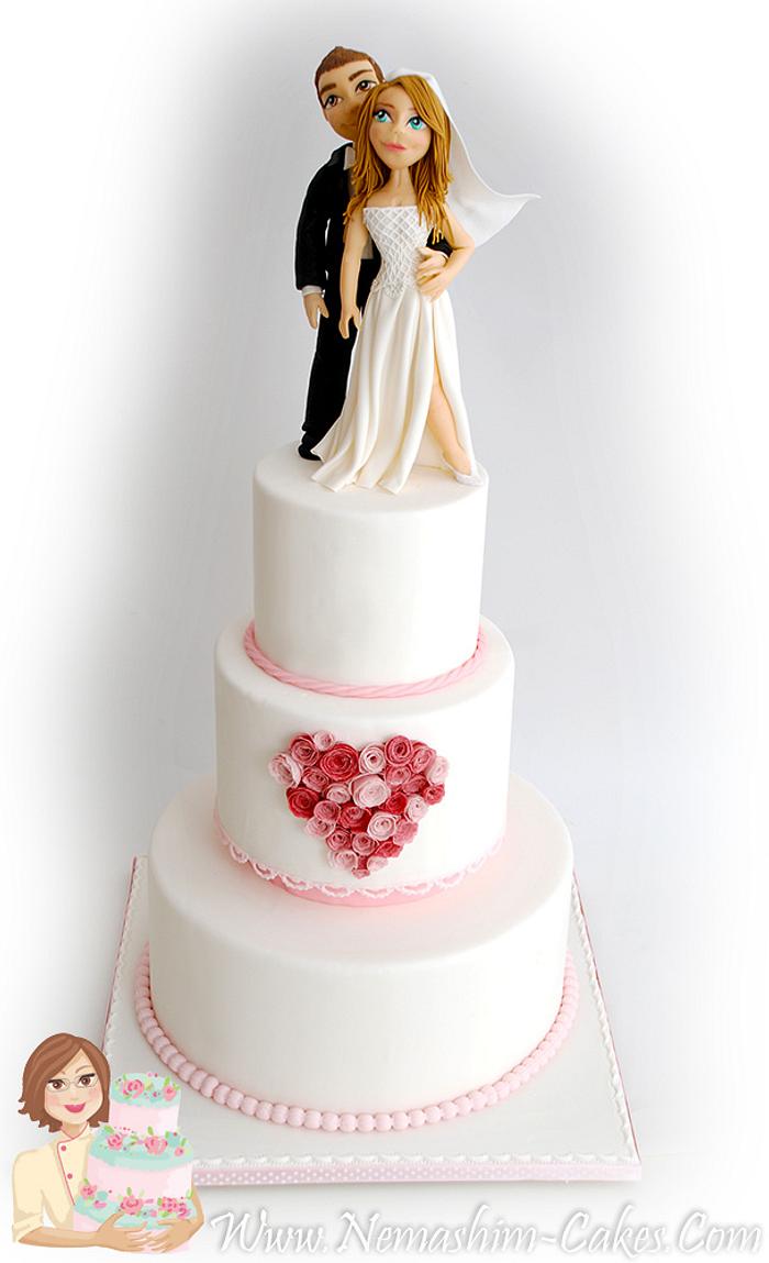 romantic wedding cakes