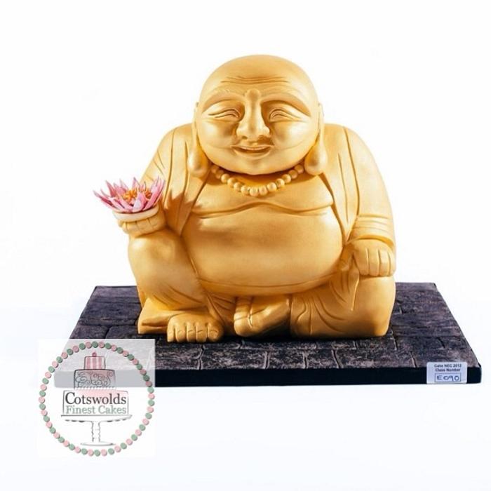 The Gold Laughing Buddha