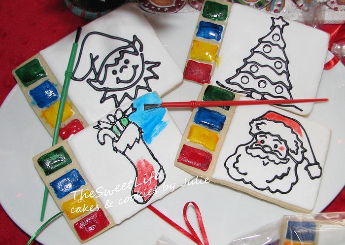 Paintable Christmas Cookies