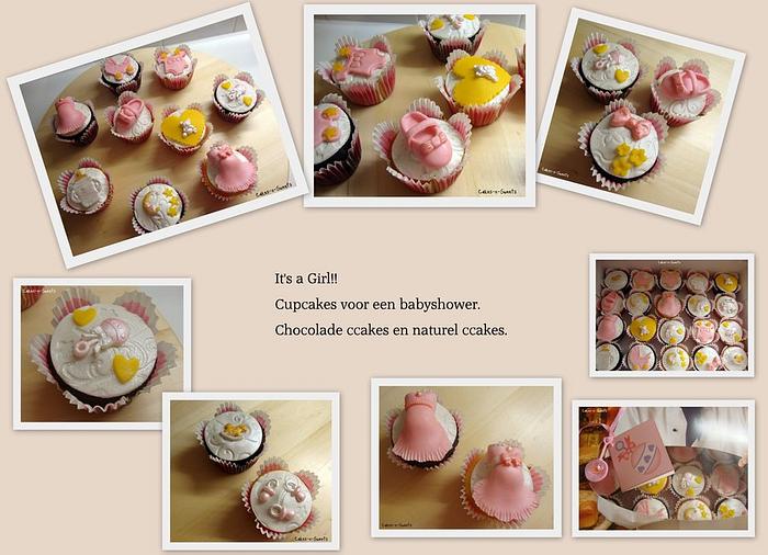 Babyshower Girl - Cupcakes