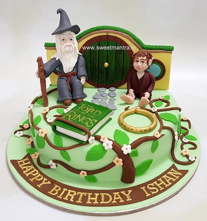 Lord of the rings theme cake