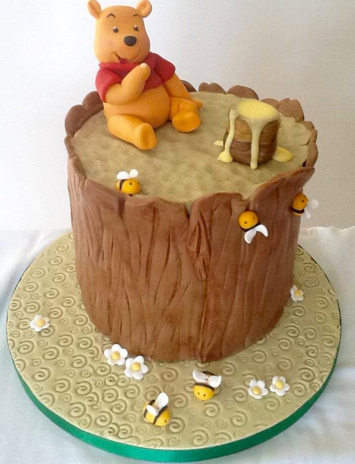 Coolest Winnie the Pooh Birthday Cake Design