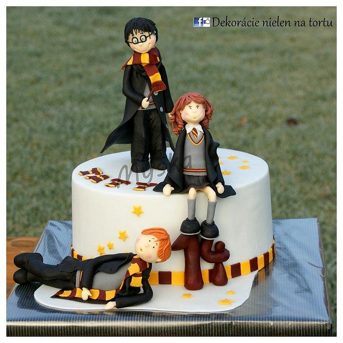 Harry Potter Open Book Cake