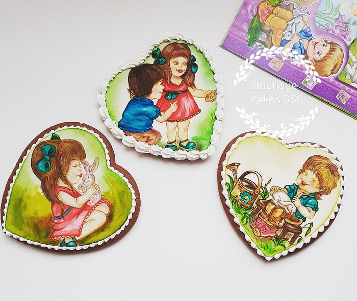 Anna and friends cookie set 