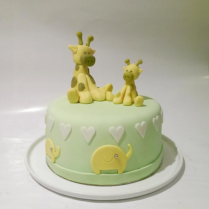 Baby Giraffe Cake