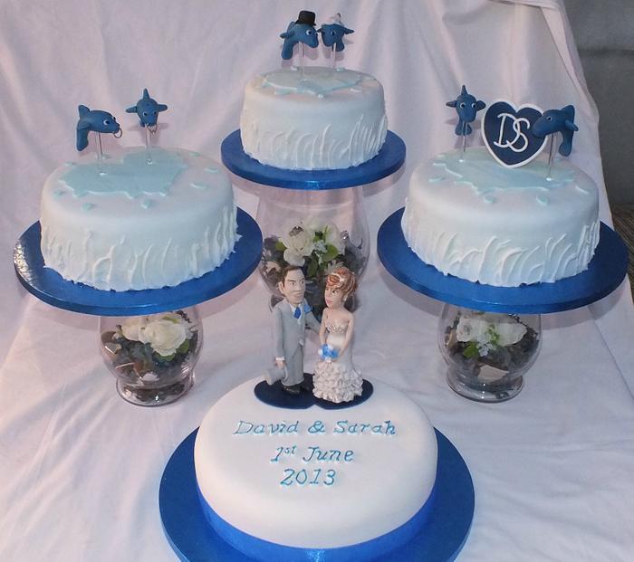 Dolphin Wedding Cake