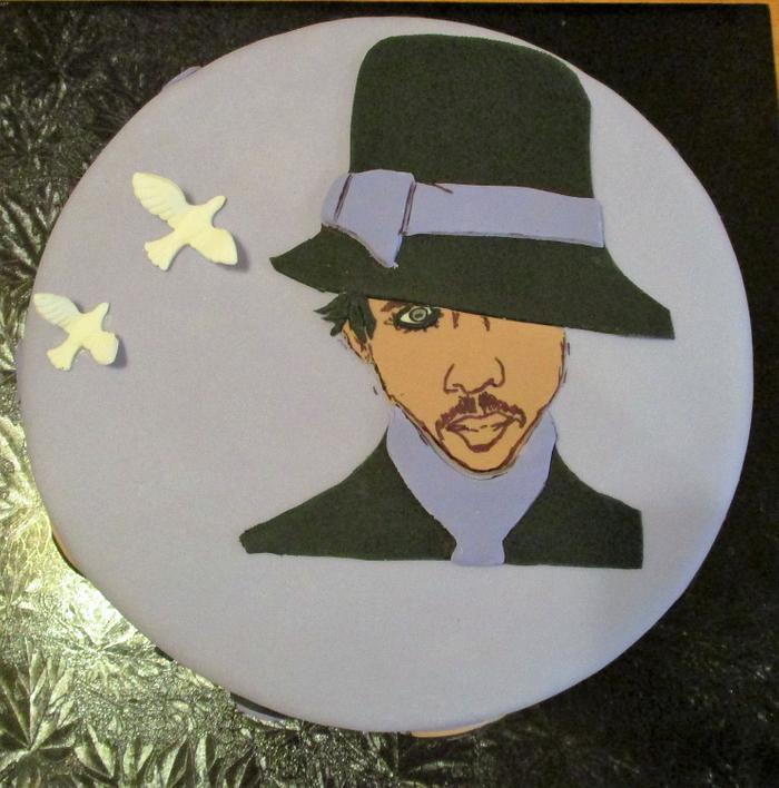Prince Rogers Nelson Cake