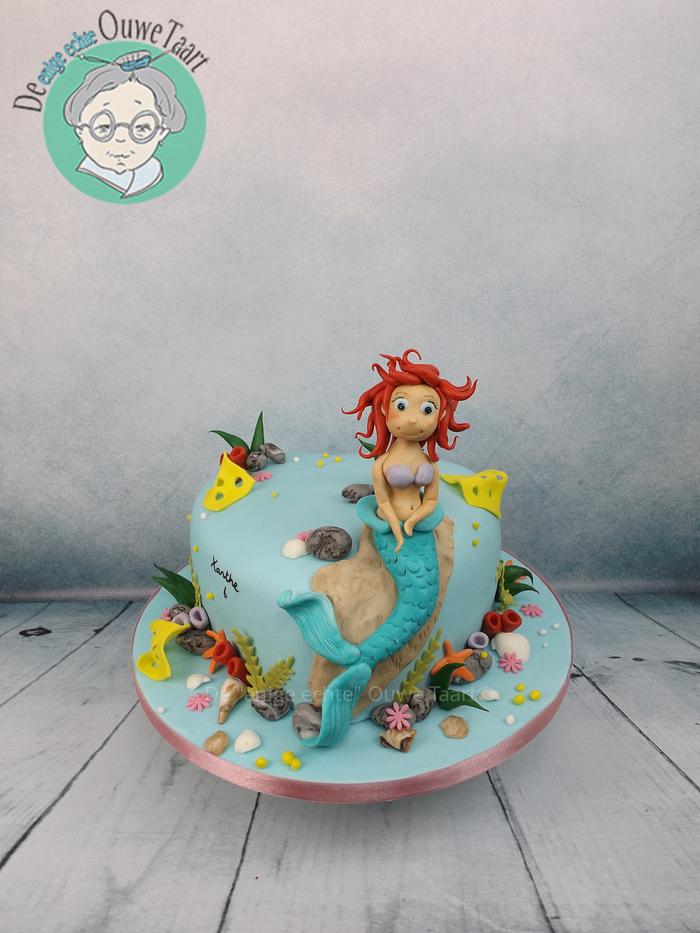 Ariel cake for my daughter