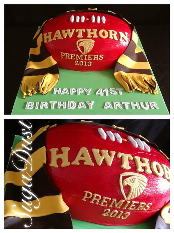 Hawks Premiership cake