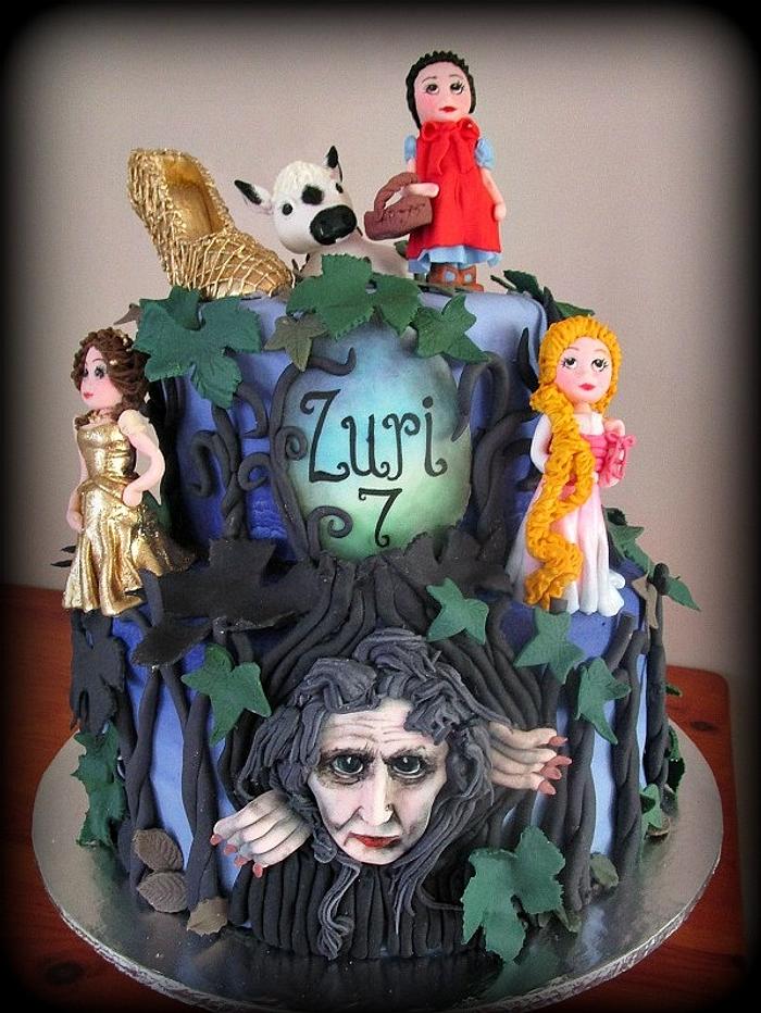Into the Woods Cake