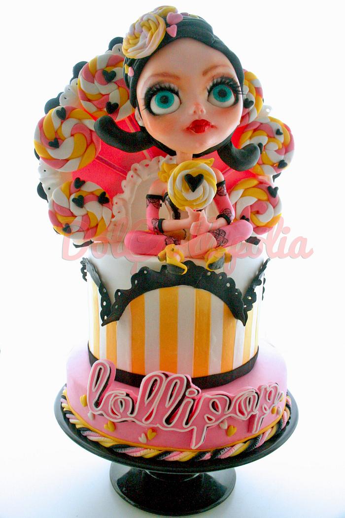 Cake Blythe lollipop