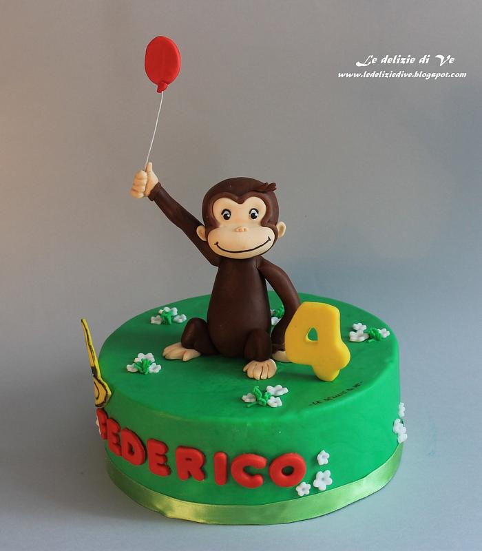 CURIOUS GEORGE CAKE AND COOKIES