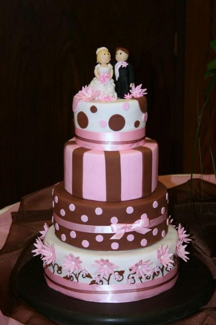 Fun Wedding Cake
